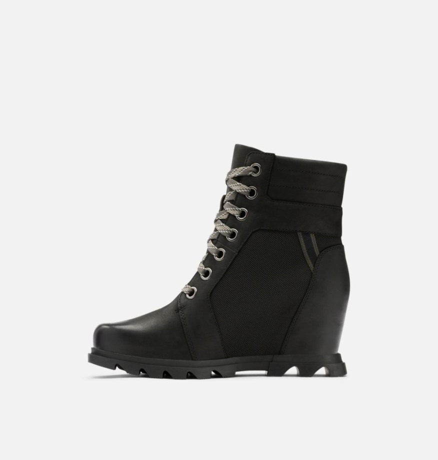 Femme Joan Of Arctic Wedge Iii Lexie Bootie Black-jet Sorel Belgique