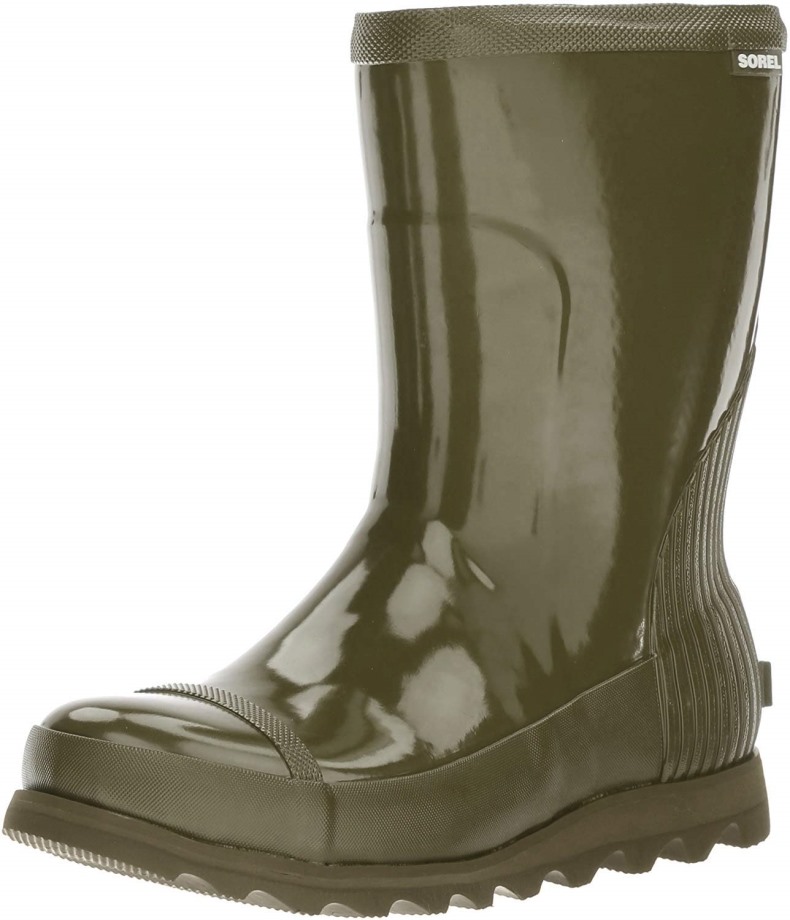 Joan Rain Short Gloss Boot Femme Nori Zest Sorel Belgique