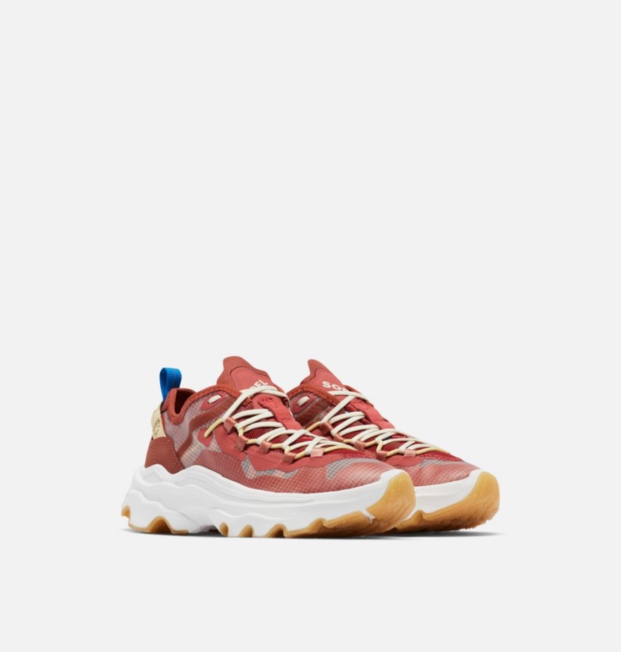 Baskets Kinetic Kinetic Breakthru Tech Lace Pour Femme Warp Red-glaze Sorel Belgique