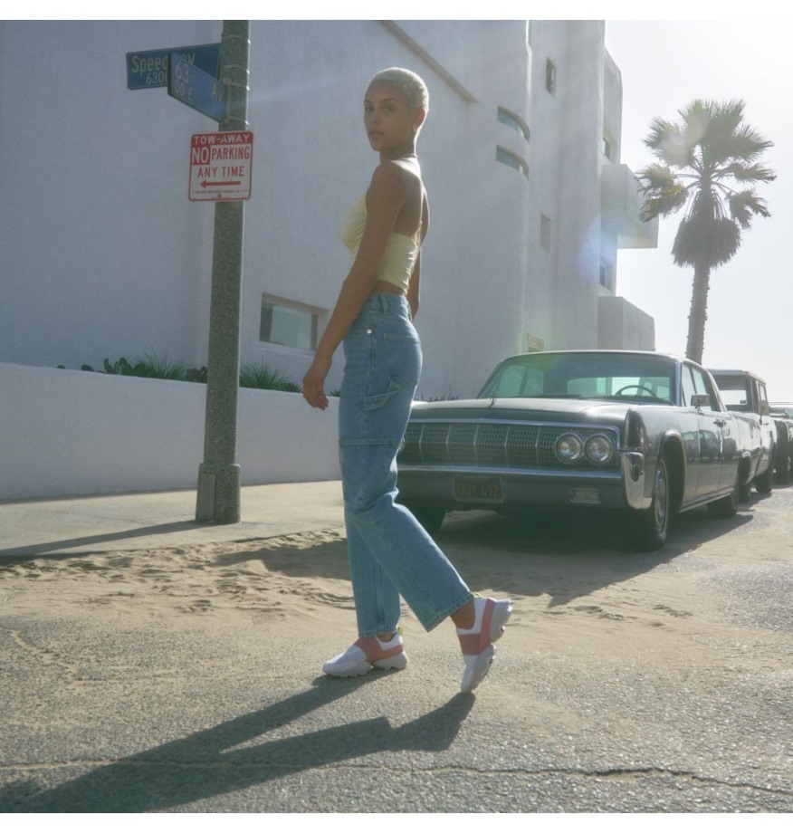 Baskets Femme Kinetic Impact Strap Blanc-pierre De Lune Sorel Belgique