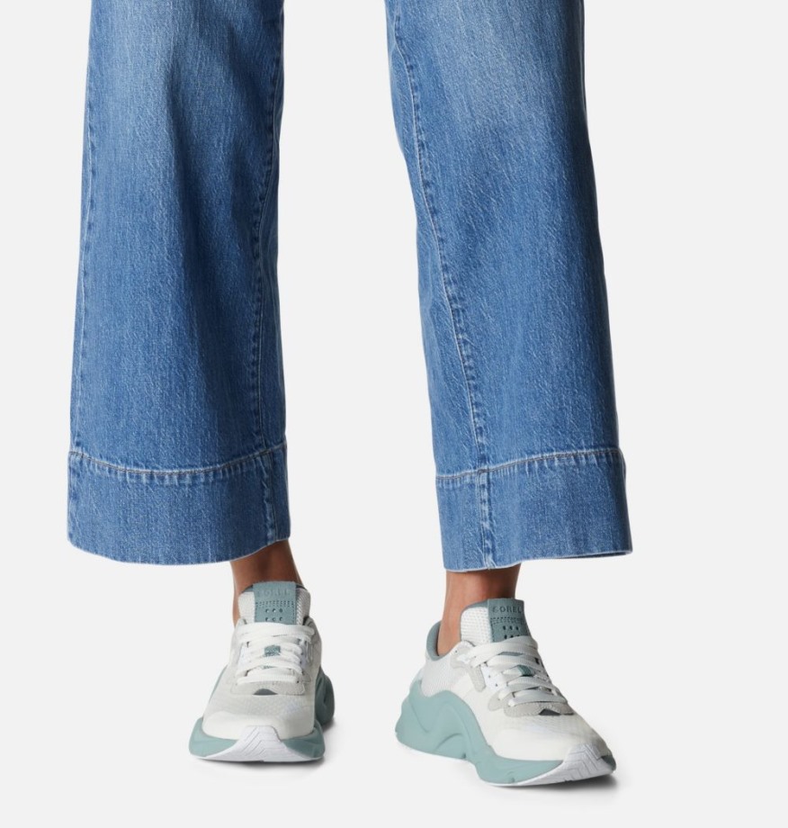 Sneaker En Dentelle Kinetic Rnegd Pour Femmes De Sorel Belgique Bleu écrasé Au Sel De Mer