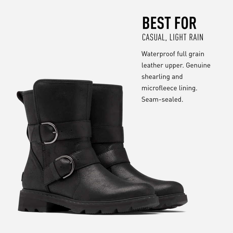 Botte De Moto Cosy Lennox Femme Pluie Imperméable Bouilloire Sorel Belgique