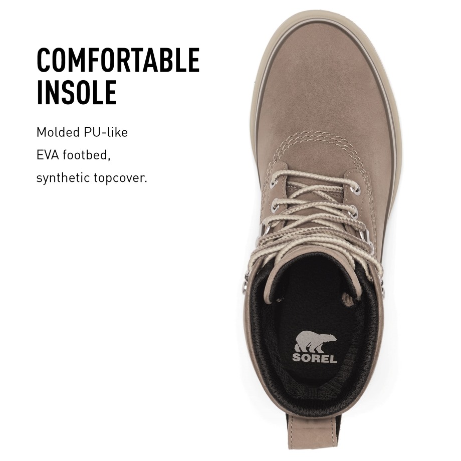 Botte De Pluie Lennox Street Femme Blanc-noir Sorel Belgique