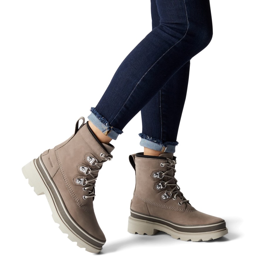 Botte De Pluie Lennox Street Femme Blanc-noir Sorel Belgique