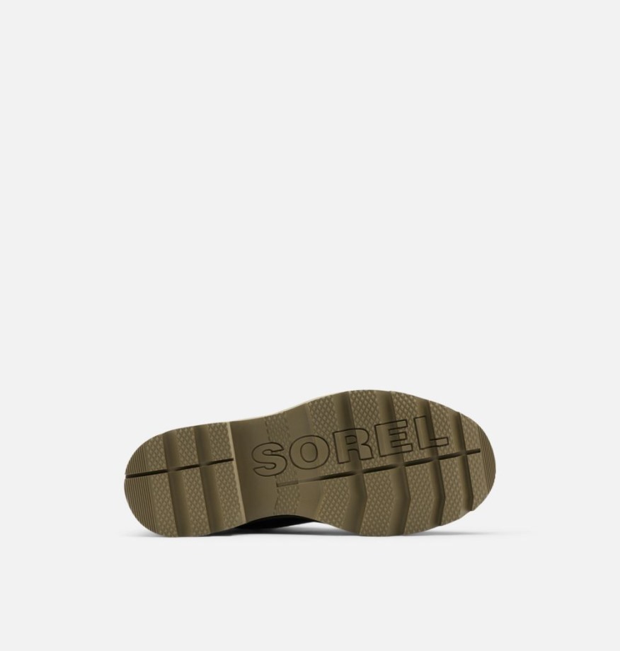 Noir-sauge Sorel Belgique Bottes Imperméables Lennox Street Pour Femmes