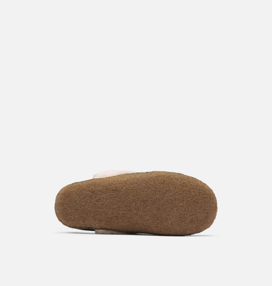 Sorel Belgique Chaussons Nakiska Slide Ii Femme Noir-naturel