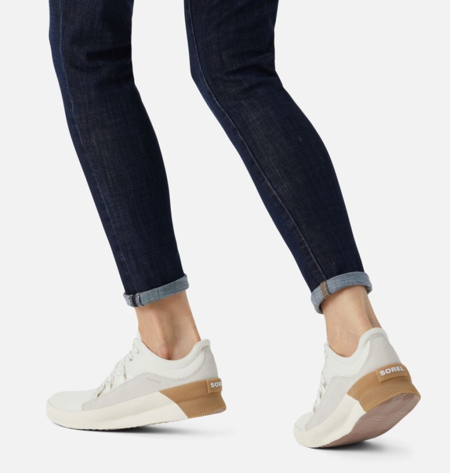 Baskets Out 'n About Plus En Dentelle Pour Femmes Sel De Mer Sorel Belgique