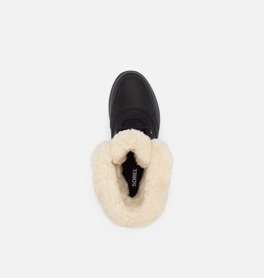 Black-sea Salt Sorel Belgique Bottes D'hiver Imperméables Torino Ii Parc Shearling Pour Femme