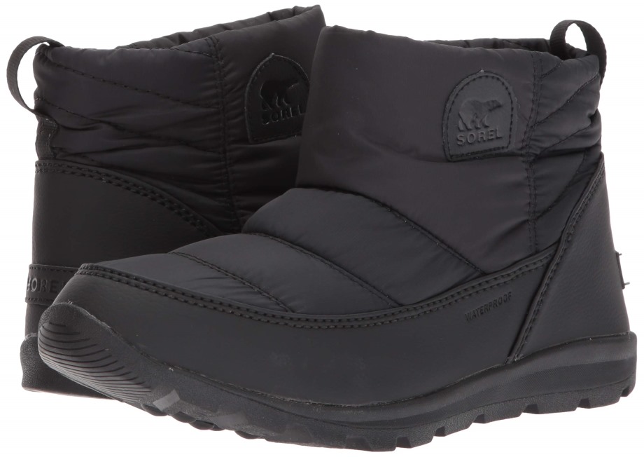 Botte Whitney Camp Non Shell Femme Noir Sorel Belgique