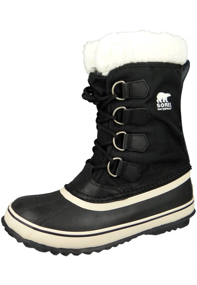 Bottes Sorel Carnaval D'hiver Femme Noir Sorel Belgique
