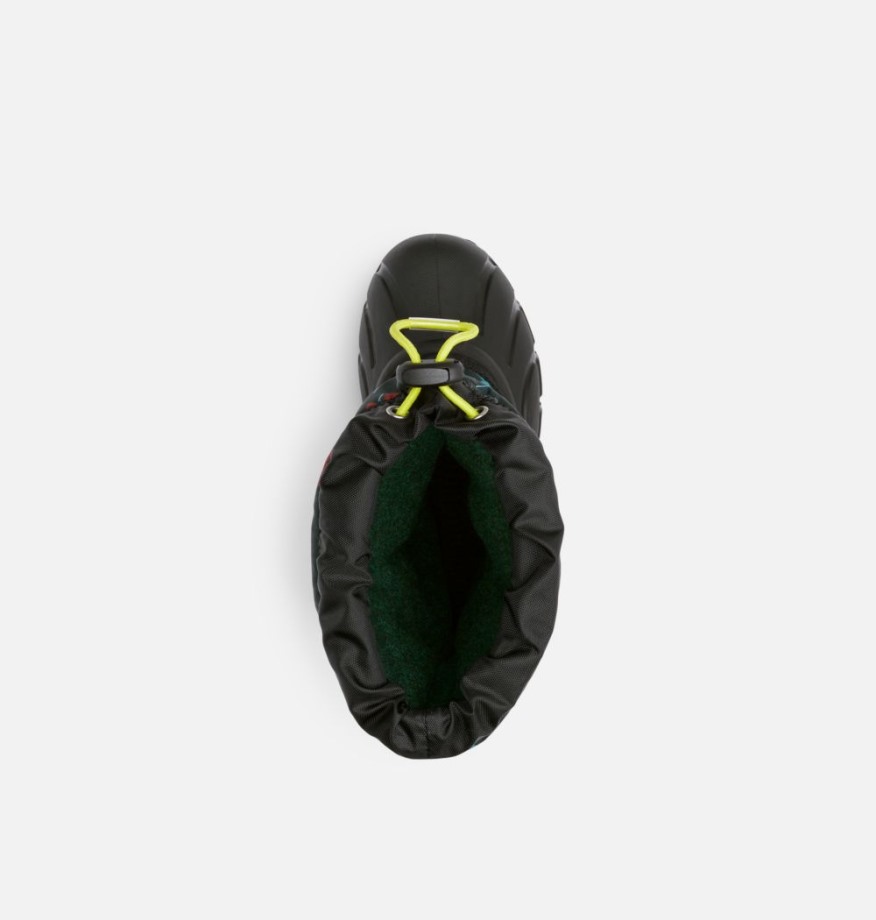 Botte Imprimé Flurry Jeune Sorel Belgique Noir-noir