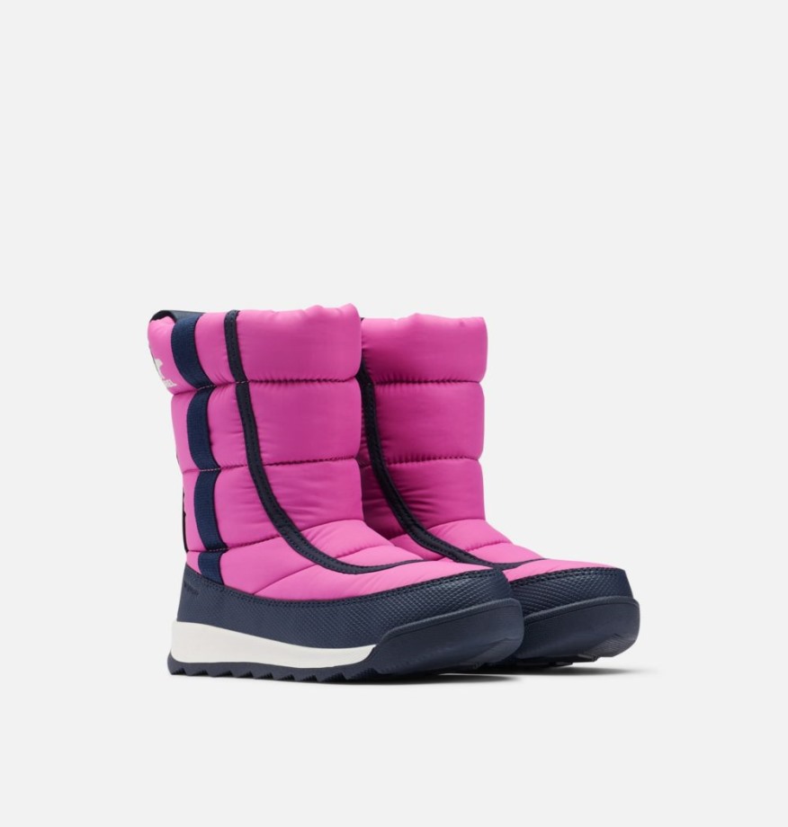 Bright Lavande-collegiate Navy Sorel Belgique Jeunesse Whitney Ii Puffy Mid Boot