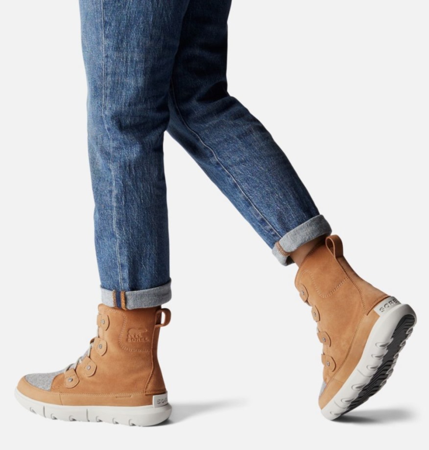 Sorel Belgium Explorer II Joan Boot Tawny Buff-Moonstone