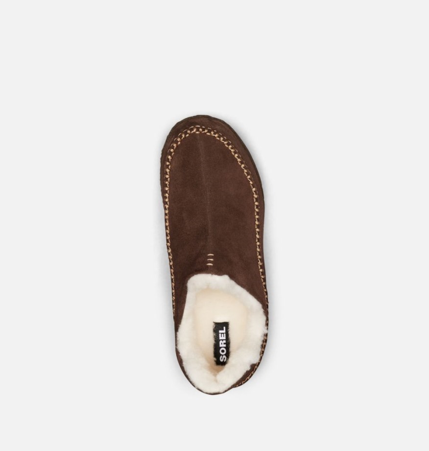 Chausson Manawan Ii Homme Sorel Belgian Tobacco-Elk