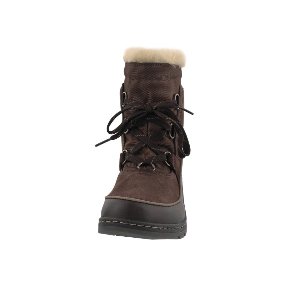 Sorel Belgique Botte De Neige Slimpack 1964 Pour Femme Lin Tabac Moyen