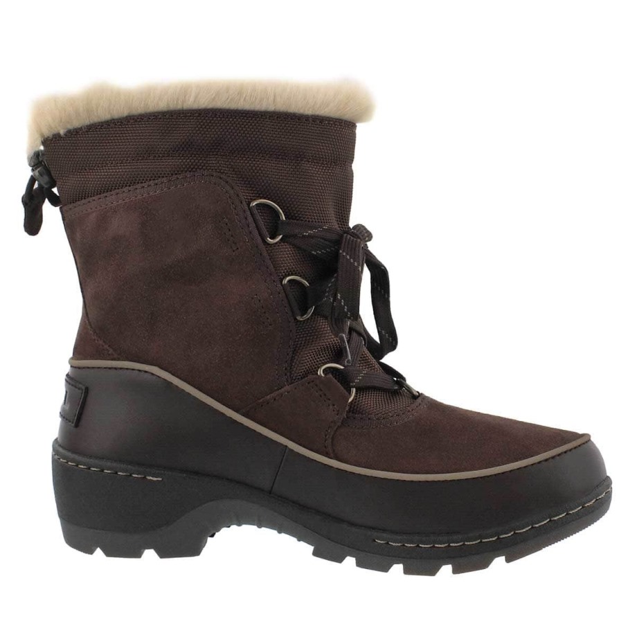 Sorel Belgique Botte De Neige Slimpack 1964 Pour Femme Lin Tabac Moyen