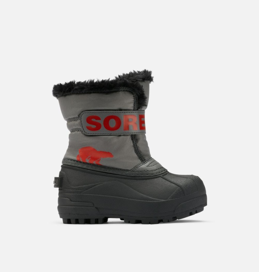 Tout-petit Snow Commander Boot Sorel Belgique Quarry-cherrybomb