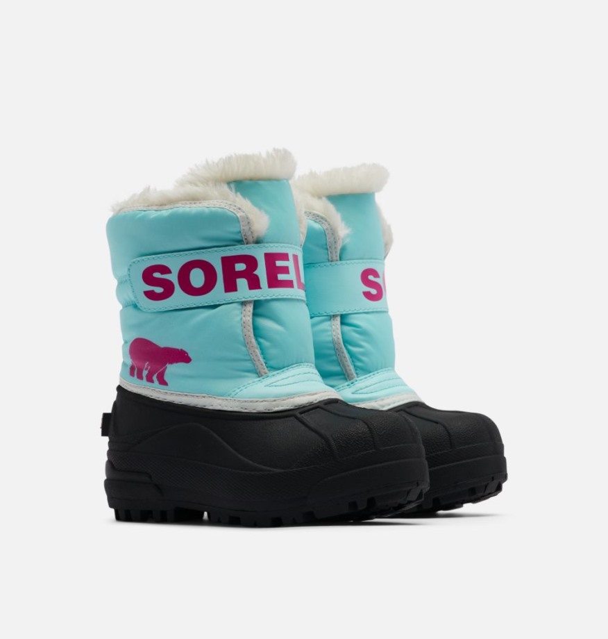 Océan Surf-cactus Rose Sorel Belgique Tout-petit Neige Commander Sorel Bottes