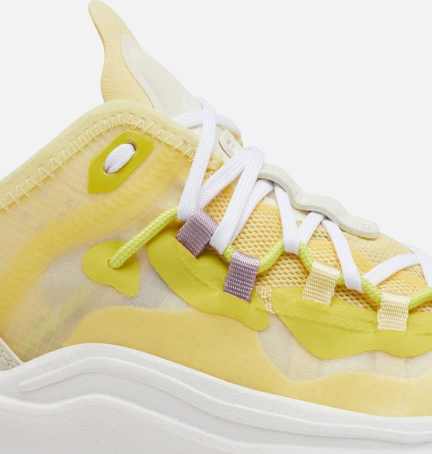 Tranquille Jaune-craie Sorel Belgique Baskets Kinetic Breakthru Tech Pour Femmes