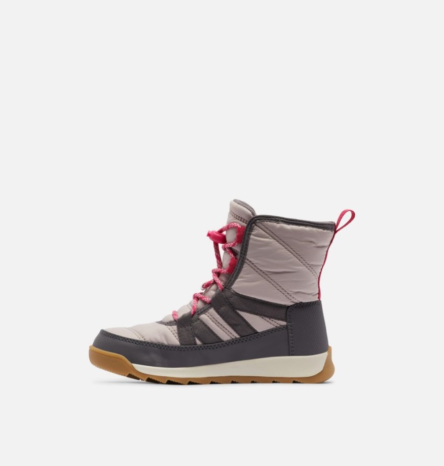 Vapor-pulse Sorel Belgique Jeunesse Whitney Ii Botte D'hiver Courte à Lacets