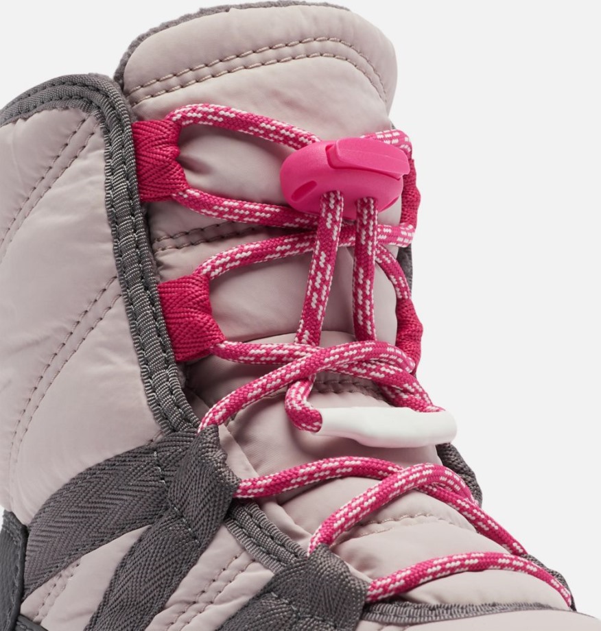 Vapor-pulse Sorel Belgique Jeunesse Whitney Ii Botte D'hiver Courte à Lacets