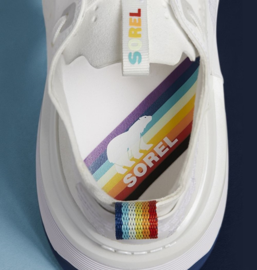 Sorel Belgique Baskets Kinetic Rush Homme Blanc-blanc