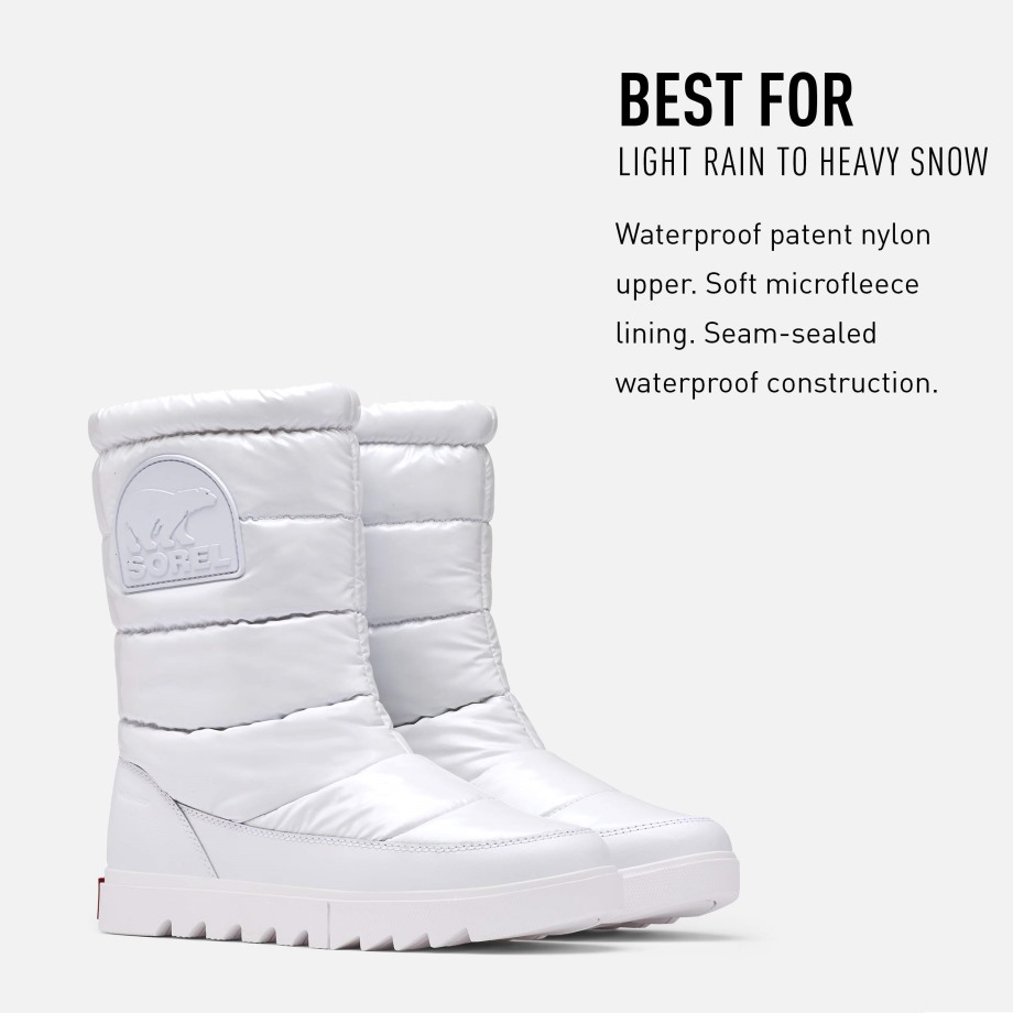 Sorel Belgique Femme Jeanne D'arctic Next Lite Blanc