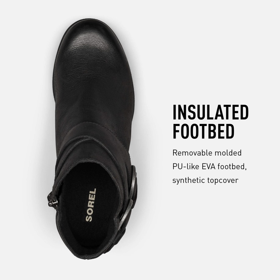 Sorel Belgique Botte Mode Femme 1870251 Noir