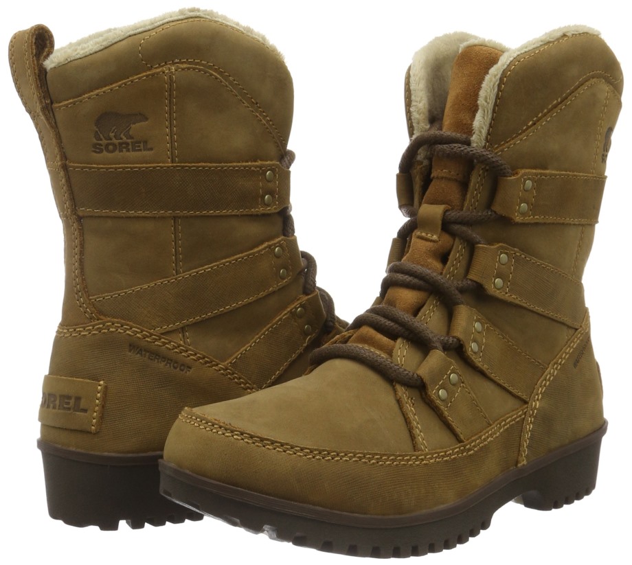 Bottes Sorel Femme Meadow Lace Premium Sorel Belgique Wapiti