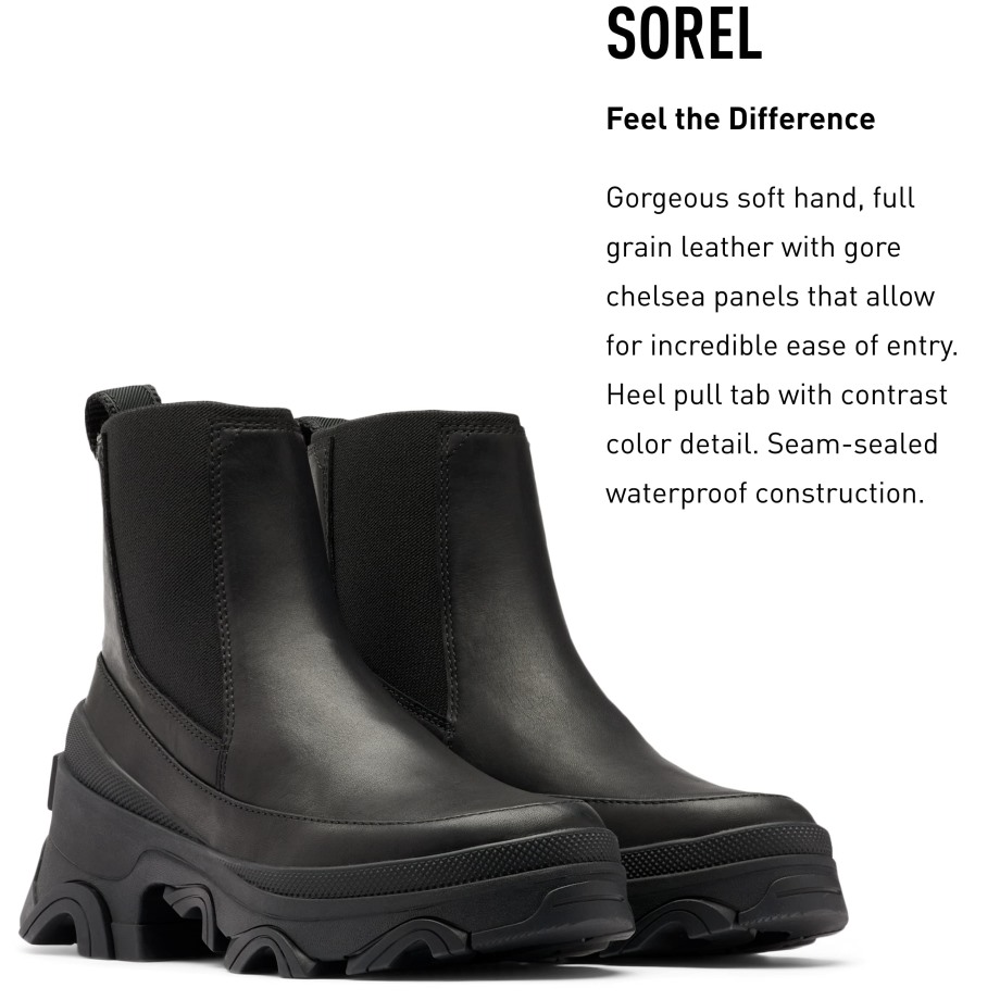 Brex Chelsea Boot Femme Sorel Belgique Noir