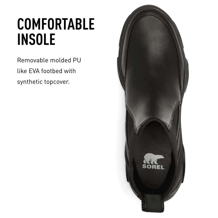 Brex Chelsea Boot Femme Sorel Belgique Noir