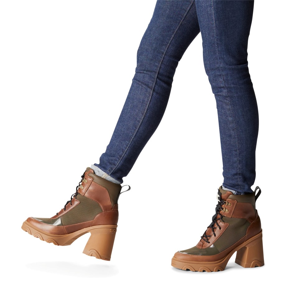 Botte à Lacets Talon Brex Femme Sorel Belgique