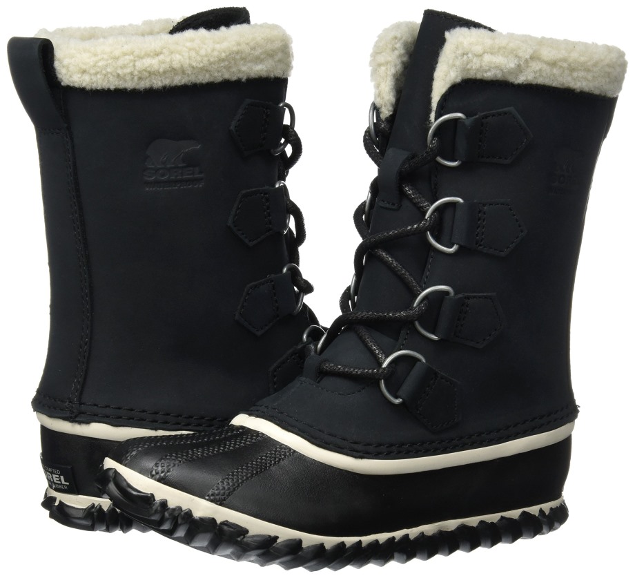 Sorel Noir Belgique Bottes Caribou Slim Snow Sorel Femme