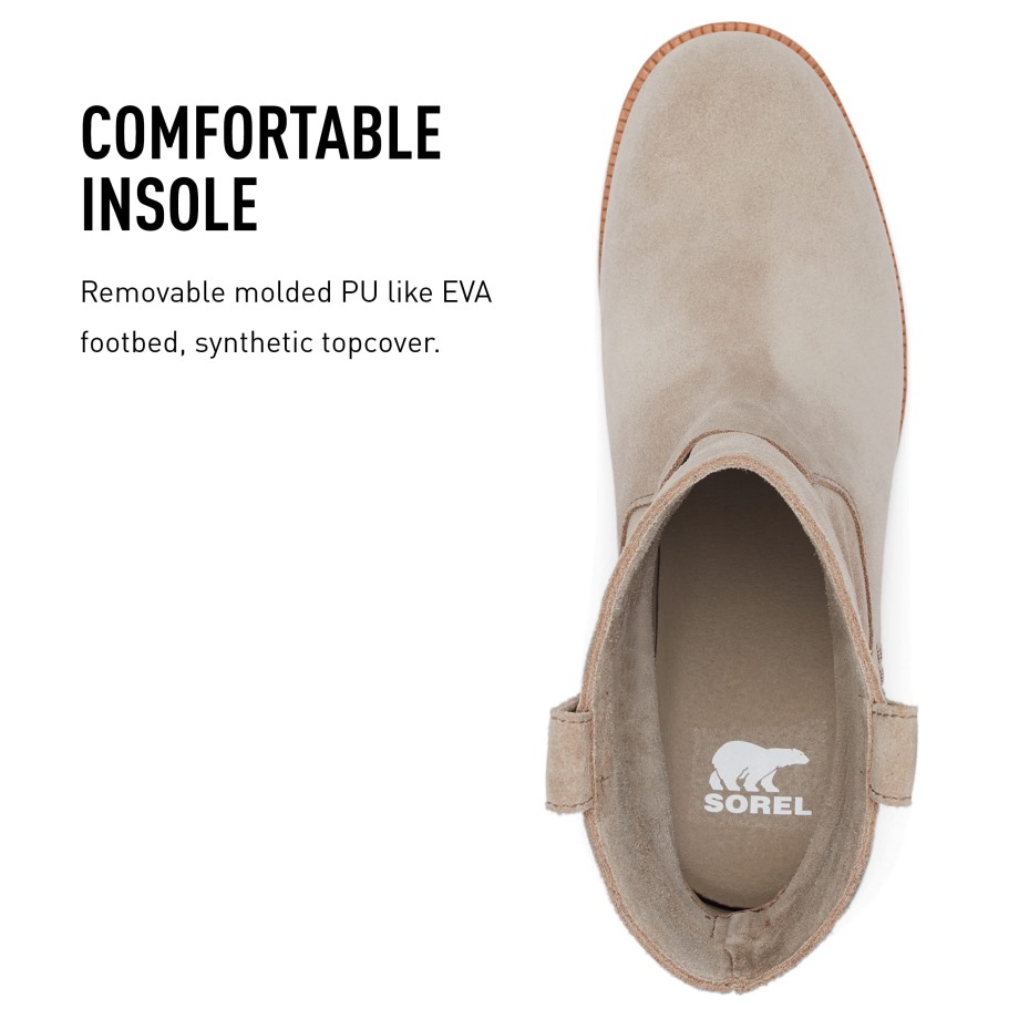 Sorel Belgique Cate Bottes à Enfiler Pour Femmes