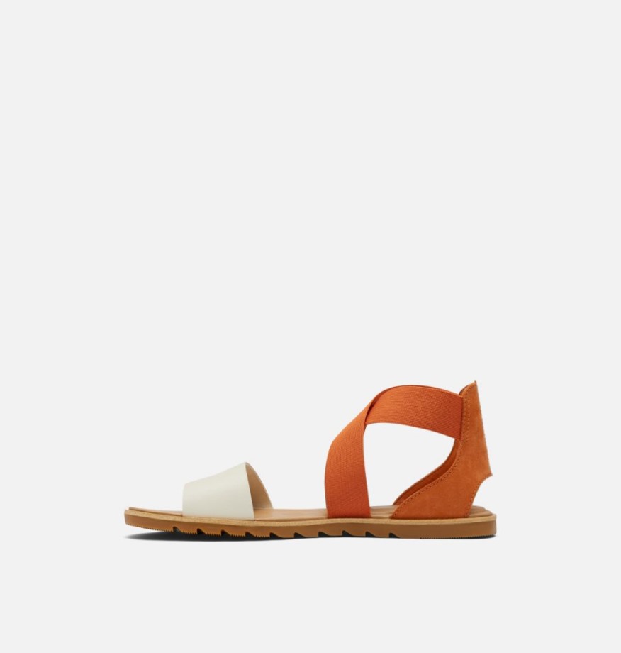 Desert Sun-chalk Sorel Belgium Sandales Ella Ii Pour Femmes