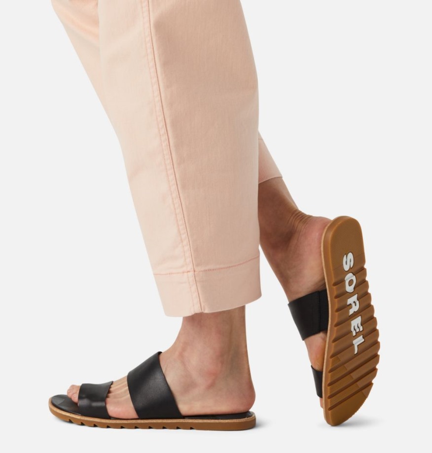 Sandale Sorel Belgique Ella Ii Pour Femme Noir