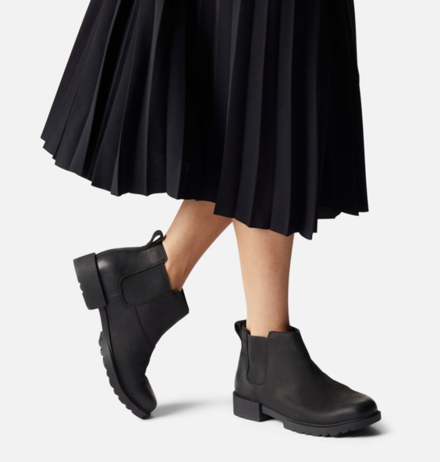 Bottine Chelsea Emelie II Femme Sorel Belgium Black-Sea Salt