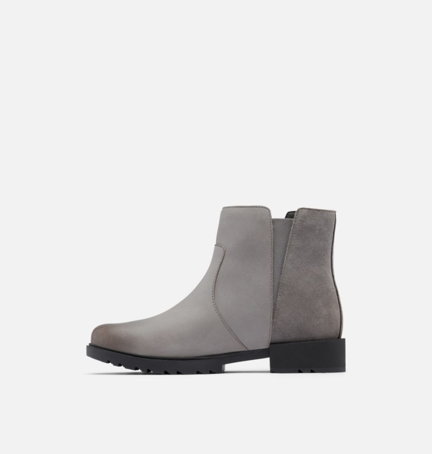 Quarry-black Sorel Belgique Emelie Ii Bottillon Zip Femme