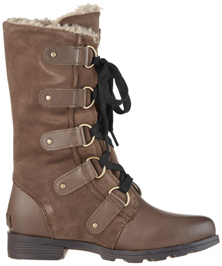 Bottes Emelie Lace Sorel Femme Sorel Belgium Marron Major