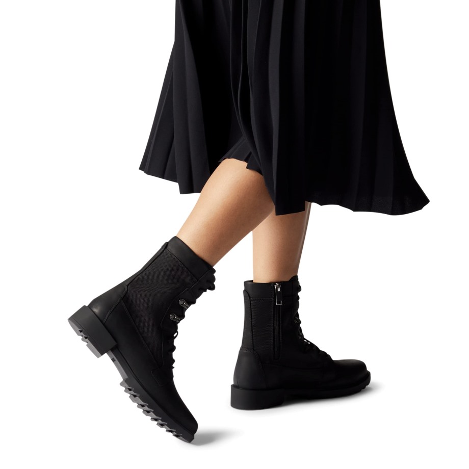 Black-sea Salt Sorel Belgique Botte Emelielace Femme
