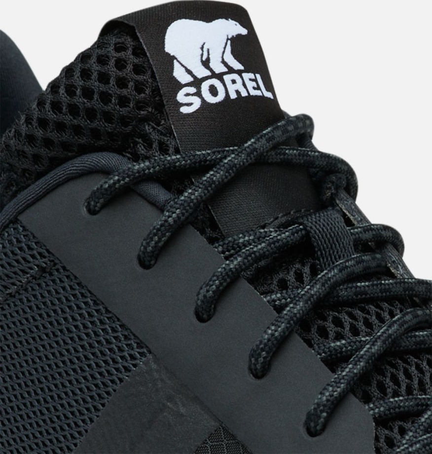 Espadrille De Loisirs En Dentelle Explorer Blitz De Sorel Belgique Noir-bleu Pour Femmes