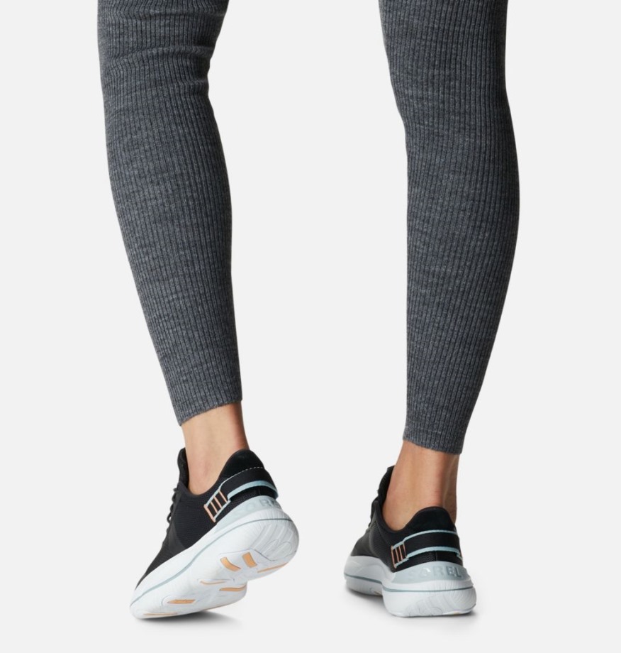 Espadrille De Loisirs En Dentelle Explorer Blitz De Sorel Belgique Noir-bleu Pour Femmes