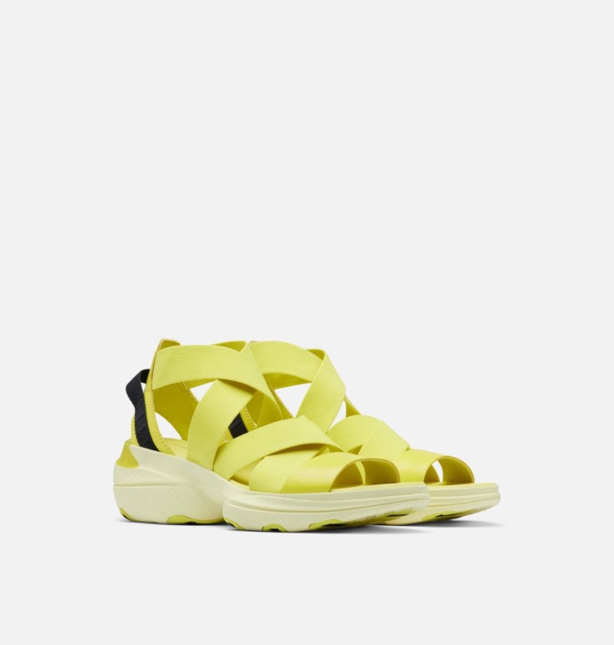 Sorel Belgique Explorer Blitz Multistrap Sandale à Boulons Pour Femmes