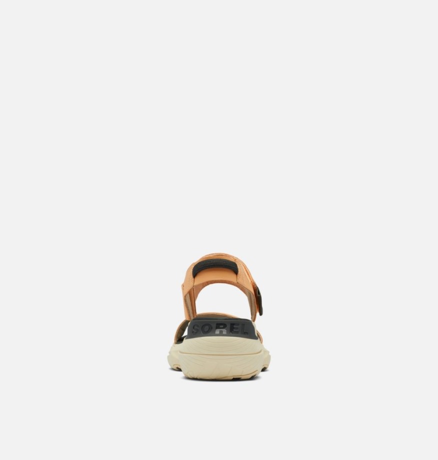 Sorel Belgique Explorer Blitz Stride Sandale Jaune Gant étincelant Délavé Pour Femme