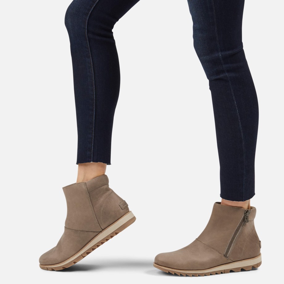 Botte Harlow Zippée Femme Imperméable Sorel Belgique Quarry