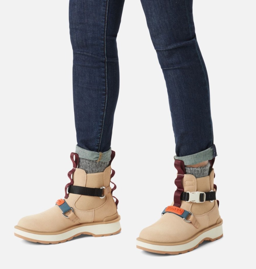 Botte Chelsea Hi-Line EQ Pour Femme Sorel Belgique Céramique-Craie