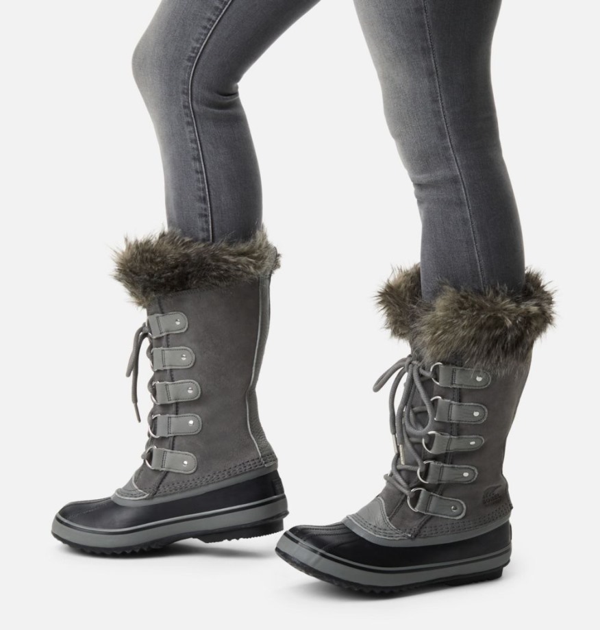 Bottes Femme Joan Of Arctic Sorel Quarry-black Sorel Belgique
