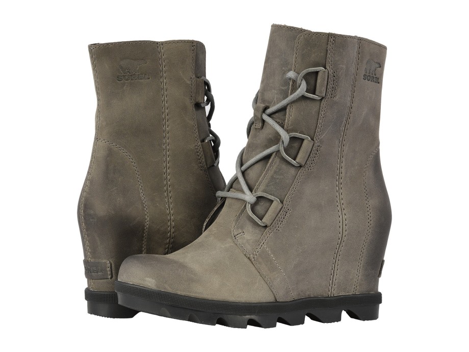 Quarry Sorel Belgique Femme Joan Of Arctic Wedge Ii Shearling Sorel Bottes