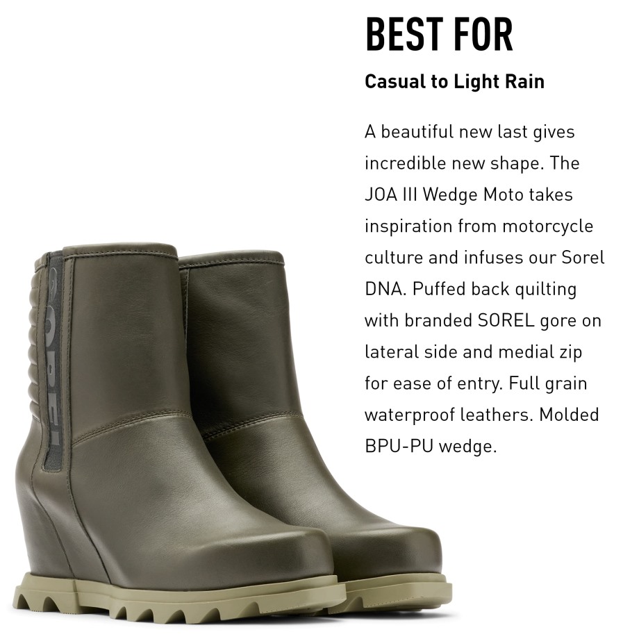 Omega Taupe-rose Dust Sorel Belgique Bottes De Moto Joan Of Arctic Wedge Iii Pour Femmes