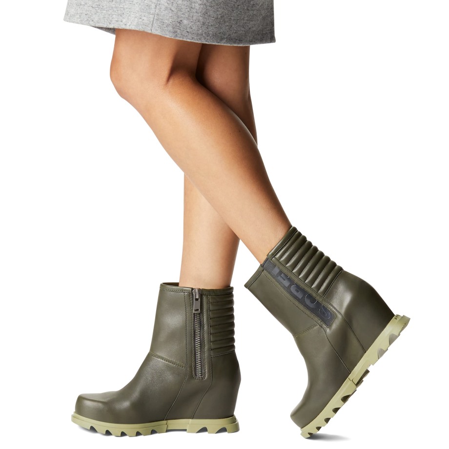 Omega Taupe-rose Dust Sorel Belgique Bottes De Moto Joan Of Arctic Wedge Iii Pour Femmes